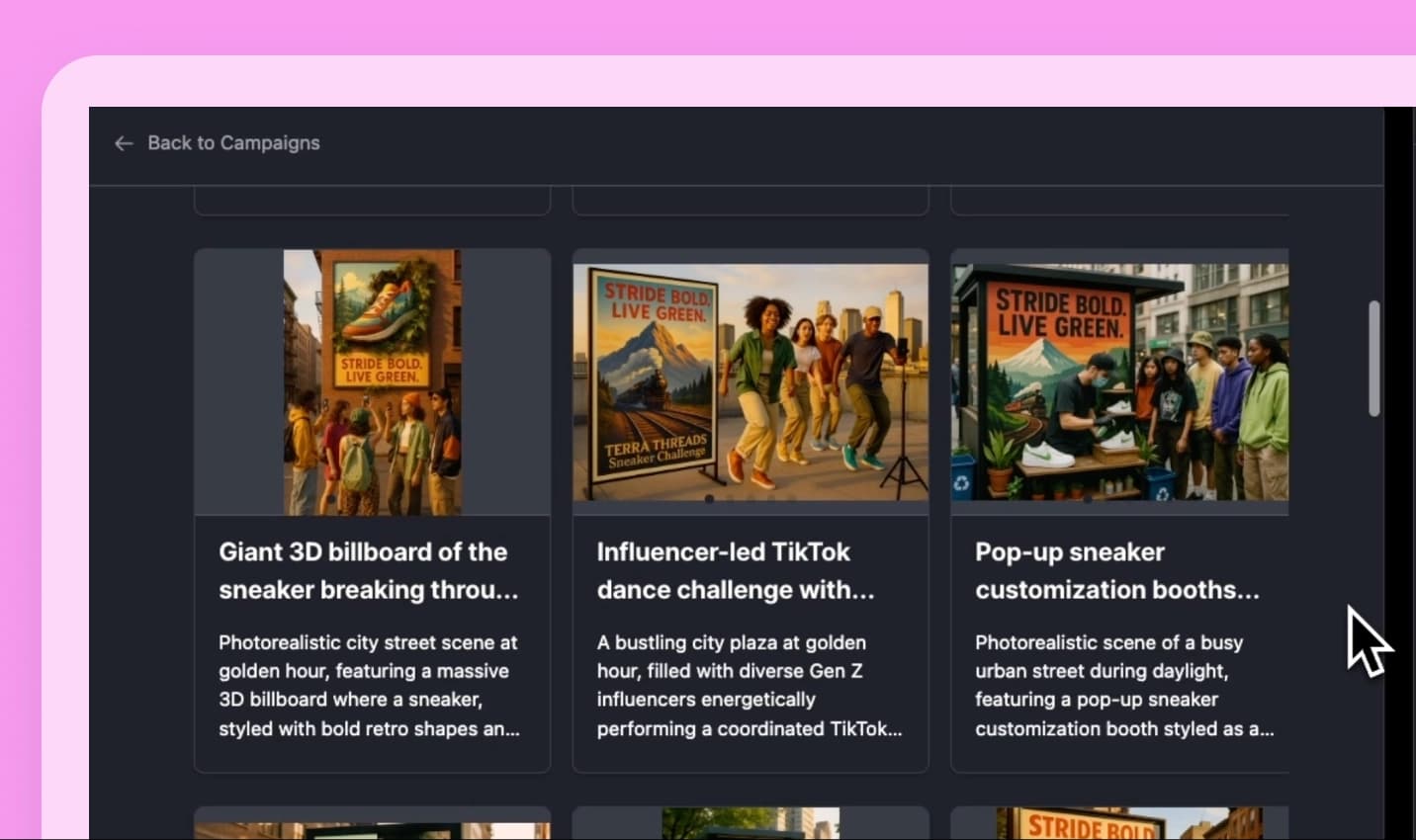 Generate high-impact campaign concepts